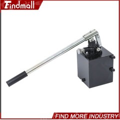 Findmall Hydraulic Piston Hand Pump 1.5 CID 5 Qt w/ Release Knob Single-acting