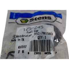 NEW Stens 125 245 Fuel Cap Weedeater 952 701583 Poulan 530014347 Trimmer Gas Lid