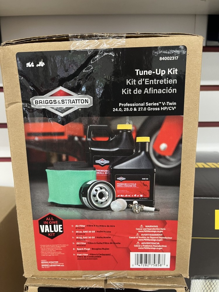 84002317 Briggs & Stratton Professional Series V-Twin 24.0 25.0 HP Tune Up Kit