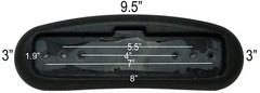 Vogel Peterson Chair Parts Armrest Arm Pads Universal 4″, 5.5″, 7″ Mounting Hole