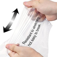 Bulk 400 Clear Disposable Gloves – Latex-Free, Powder-Free, Perfect for Cooking