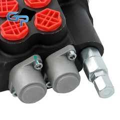 Hydraulic Remote Control Valve 2 Spool 21 GPM Easy Installation Kit