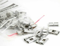 100/PK Premier SA1-SS-100 Bridging Clips Stainless Steel – YES 1 Pack of 100 Per
