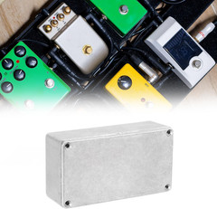 Aluminium Stomp Box Enclosures, 3 Pcs, DIY Guitar Pedal Cases, Unfinished
