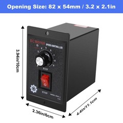 (500W)110VAC In 90V DC Output DC Motor Speed Controller Switch Forward Reverse