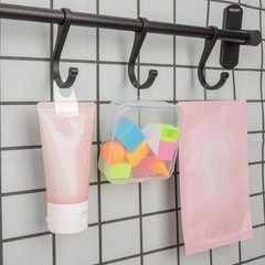 800 Pcs Hang Tabs, Self Adhesive Hang Tags, Clear Plastic Sticky Hanging Tabs, G