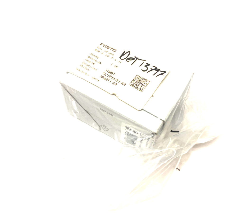 Festo DSM-8-180-P-A-FF Semi-Rotational Drive 0-180 Degrees 175831