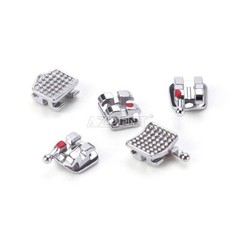 Dental Orthodontic MIM Brackets Braces Mini Roth MBT 022/018 Hooks 345 Monoblock