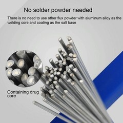 Aluminium Welding Rods Low Temp Flux-Cored Repair Alloy Fix Easy Brazing Wire