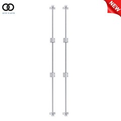 Total 8 × 750mm 2Pcs Rail Guide 4Pcs SCS8UU Ball Bearing + 4Pcs SK8 Rail Support
