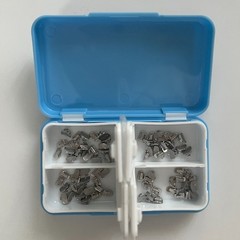 20Sets Dental Orthodontic Buccal Tubes 1st 2nd Molar Tube Roth MBT 022 Non-Con