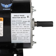 Compressor Duty Electric Motor 3 hp 3450RPM 56 Frame 1 Phase 115-230V 5/8″ Shaft