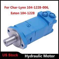2X Hydraulic Motor Fit Char-Lynn 104-1026-006 Eaton 104-1228 1-1/4″ Straight Key