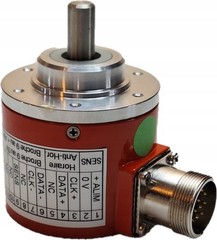 BEI Ideacod CHM5 13-bit BiSS Absolute Encoder 10 mm Range, 11–30 V DC
