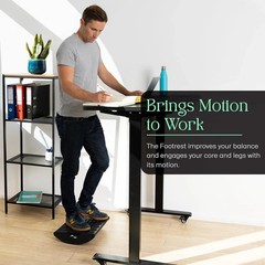 Foot Rest for Under Desk at Work – Desk Foot Rest Ergonomic Design for All-Day