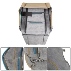 Front Driver Passenger Seat Cover Tan Leather for Land Cruiser 1998-2007