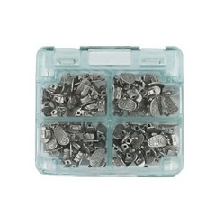 20sets Dental Orthodontic Buccal Tubes Molar Tube MBT Roth 022 1st 2nd Bondable