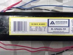 Advance R-1P825-TP 120V 1 T8 Rapid Start Ballast **Free Shipping**