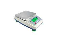 HRB-XG-10001 Precision Balance 10000g x 0.1g Dual Display w/ Stainless Steel Pan