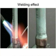 50Pcs 1.6mm Flux Cored Weld Wire Easy Melt Welding Rods for Aluminum Welding.