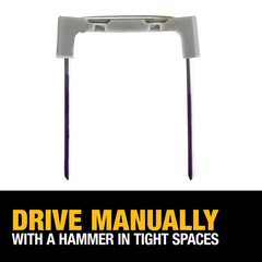 DEWALT Insulated 1 in. Electrical Staples (540 pieces)