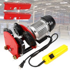 2200Lbs Electric Chain Hoist Winch Crane Overhead 10ft Lifting 500W 1400r/Min