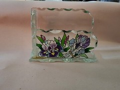 Joan Baker Designs Grape Arbor Business Card Holder