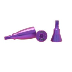 US 5Pcs Dental Healing Abutment Closure Cover Cap Screws Fit ITI Straumann NC/RC