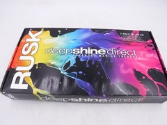 Rusk Deep Shine Direct Advanced Marine Therapy 7 Pc. Try Me Kit Pink red teal..