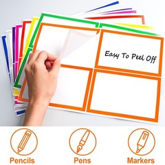 6 x 4 inch Large Moving Labels for Boxes, Blank 6 x 4 inches, A-color