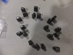 LOT OF 19 LARUS 66 BLOCK AUDIO ATTENUATORS VARIOUS VALUES