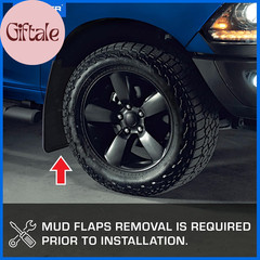 Fender Flare Compatible with 2018-2020 Ford F-150, Smooth Textured Black Paintab
