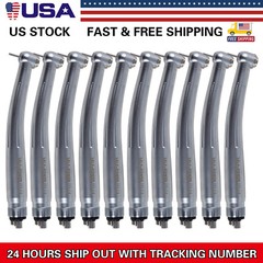NSK Style Dental High Speed Handpiece Air Turbine Push Button 4 Holes