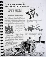 International F12 Tractor & Implement Catalog Sales Brochure 1933