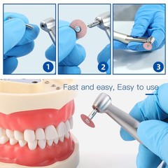 Dental finishing and polishing 40 discs+1 mandrel CA2.35mm For Handpiece
