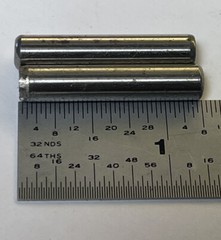 Dowel Pins, 1/4″ Diameter x 1-1/4″, Alloy Steel Qty.2 (23MY63)