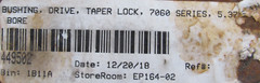NEW REXNORD 7060 TAPER LOCK BUSHING 5.375″ I.D.