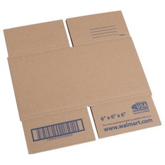 Recycled Shipping Moving Storing Boxes 30-Count Corrugated Box for Small Items