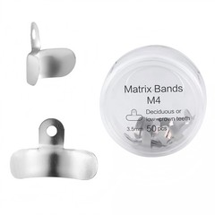 Dental Sectional Matrix Bands 4.5 5.5 6.5 Niti Retaining Rings Wedges Palodent
