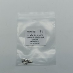 20Sets Dental Orthodontic 1st Molar Wide Big Brackets Roth/MBT/Edgewise no hooks