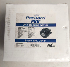 Packard PRO L5411 Unit Bearing Motor 9-Watts, 1550-RPM, 115-Volts, 0.62-Amps