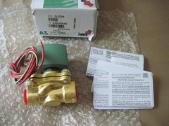 Asco 8210G094 Solenoid Valve, 1/2″ NPT, 24 VDC Coil, 40 PSI, New Open Box
