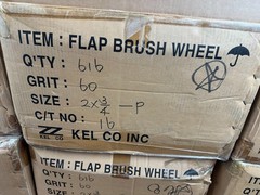 2×3/4×1/4″ Flap Wheel Sander for Drill Mounted Sanding Grinding 60 – Lot of 616