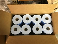 (1) Case White Labels for Monarch 1131* (64) rolls