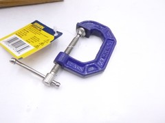 5 Pack Irwin 225101ZR Quick-Grip 1″ C Clamp Regular Duty Standard Depth