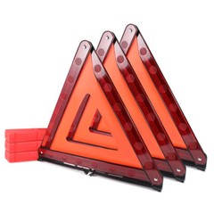 Emergency Warning Triangle DOT Approved Reflective Safety Roadside Kit for Car