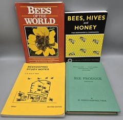 14 Bee Books – Beekeeping Honey Hives Culture Apiary – See List in Description