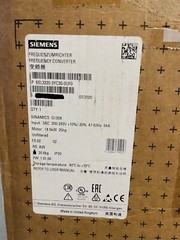 SIEMENS 6SL3220-3YC30-0UF0 , 6SL3 220-3YC30-0UF0 ” MADE IN UNITED KINGDOM “