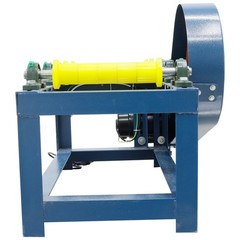 220V 550W Horizontal Drum Small Lab Ball Mill Enamel Grinding Glaze Quartz Sand