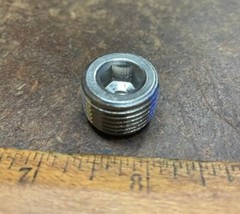 Unbrako - ½” Dryseal Stainless Steel Pressure Plug – P/N: 5010832 (NOS)